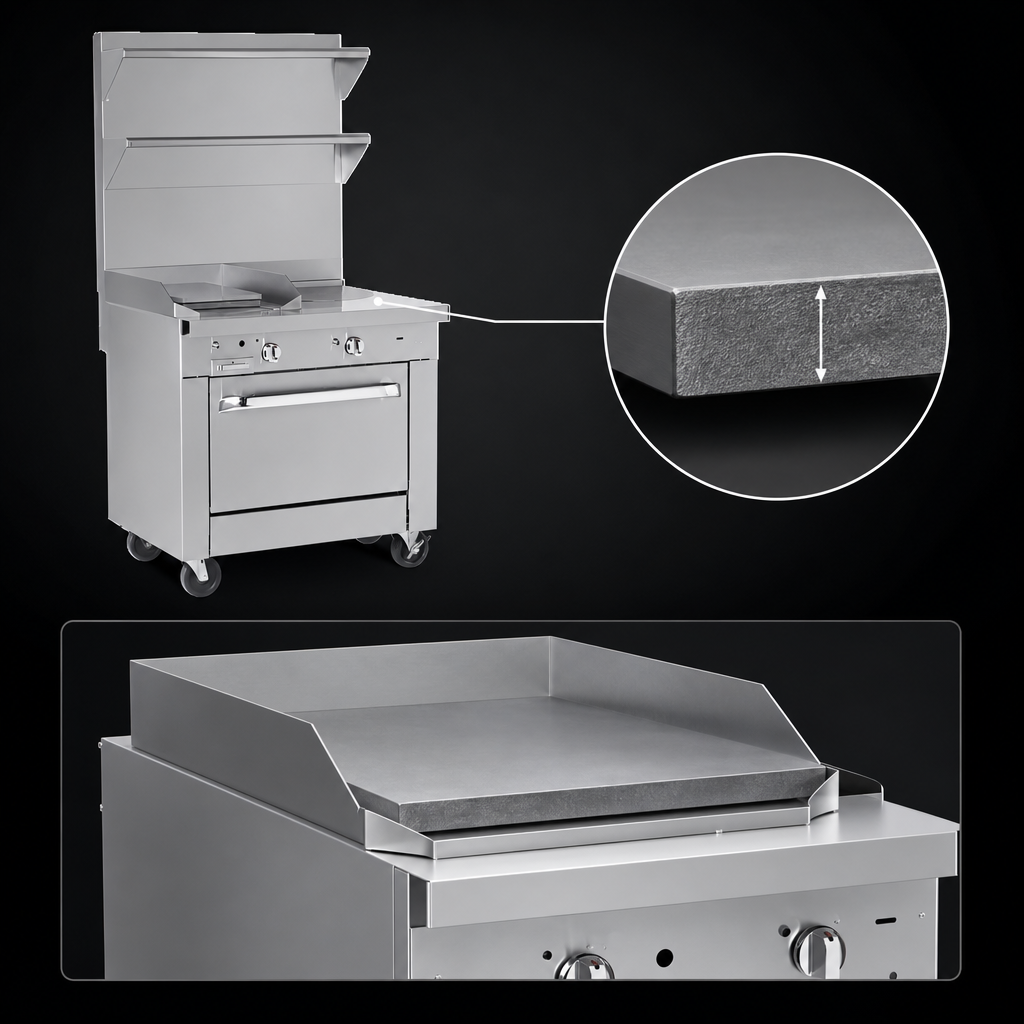 1-Inch Thick Griddle Plate