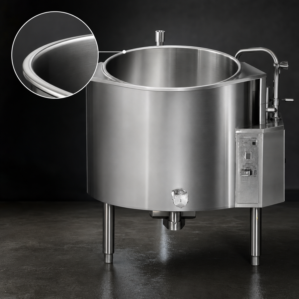 Seamless Deep-Drawn Kettle Liner