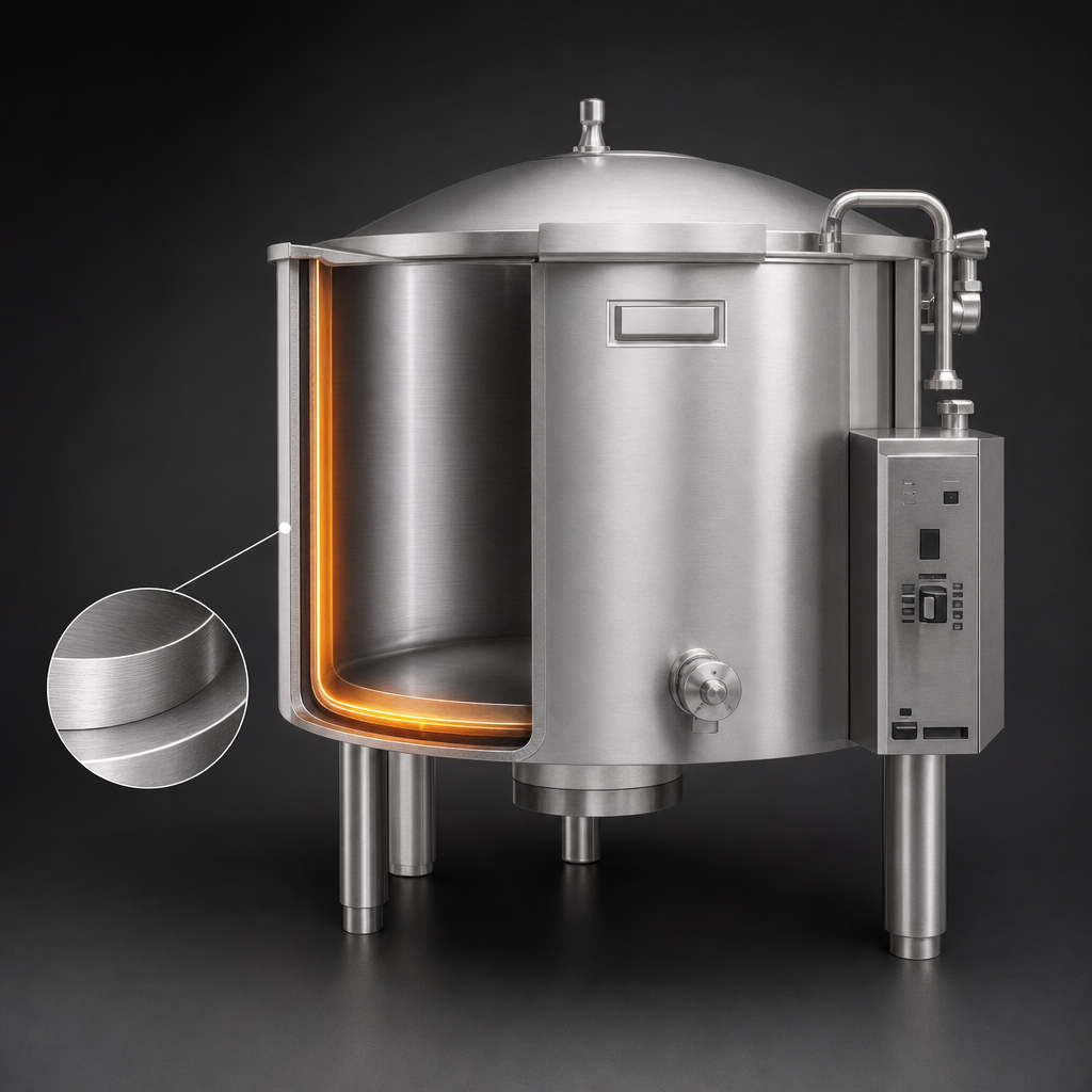 304L Stainless Kettle Jacket