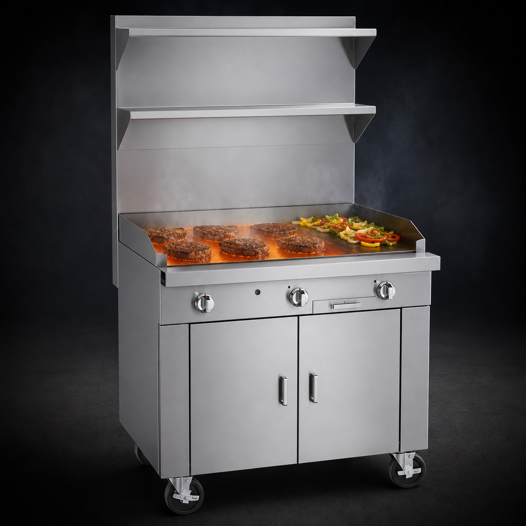 High-Heat Cooking Zones