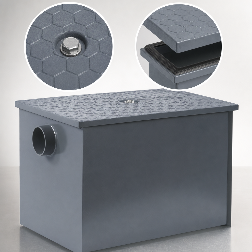 Gasketed Solid Steel Cover