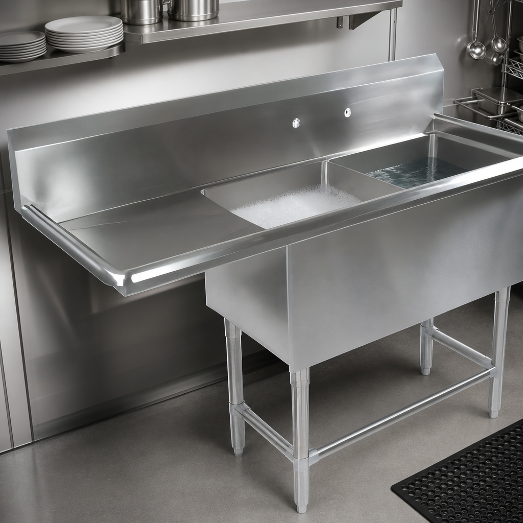 Two-Compartment Sink Design