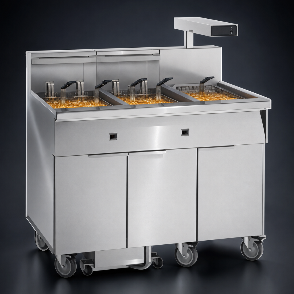 Four 50 lb. Fry Tanks