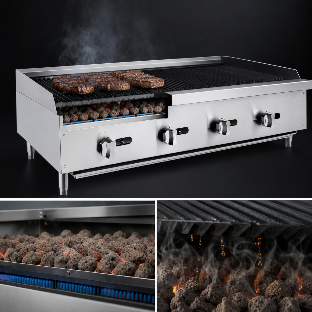Lava Rock Cooking System