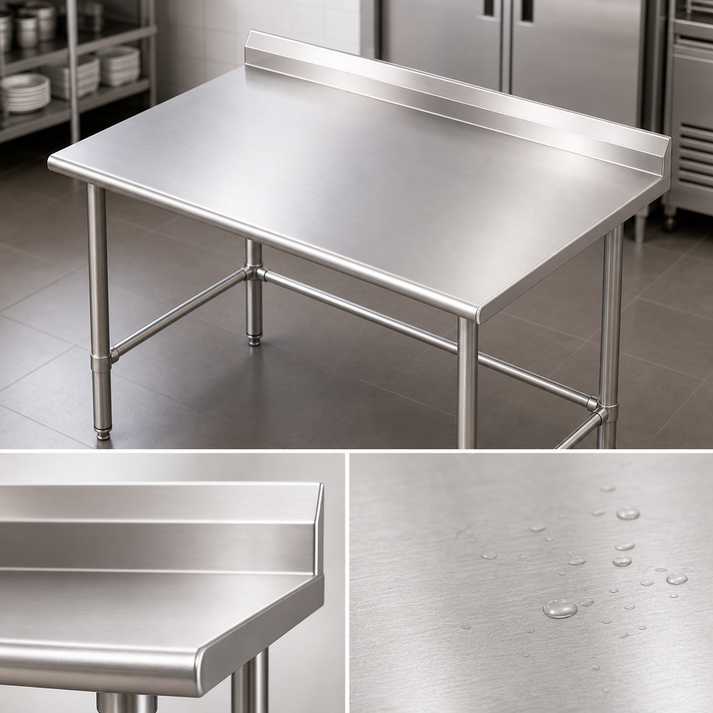18/400 Series Stainless Steel Top