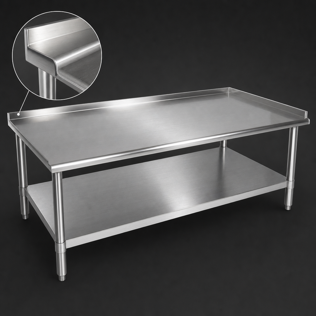 16-Gauge Type 300 Stainless Steel Top