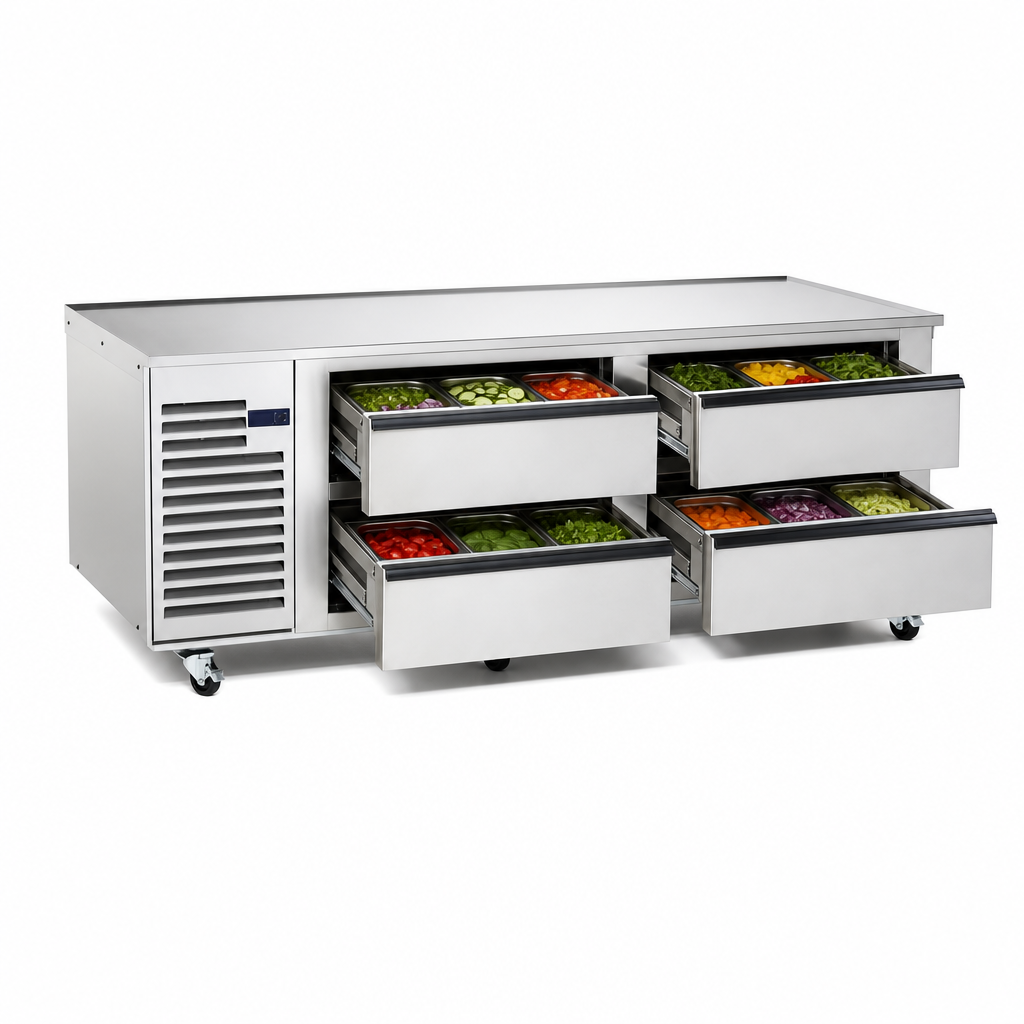 Four-Drawer, Eight-Pan Capacity
