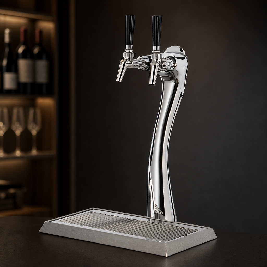 Two-Faucet Tower