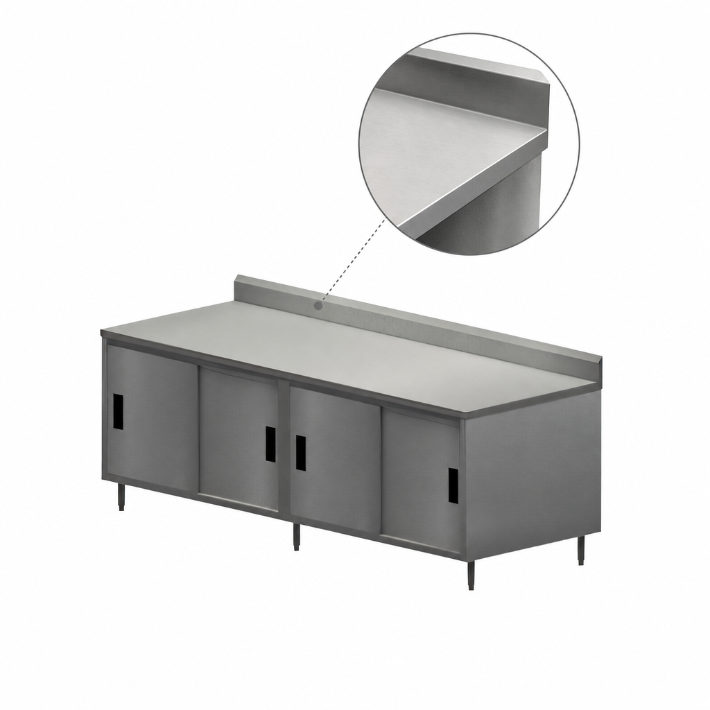 14-Gauge Stainless Steel Top