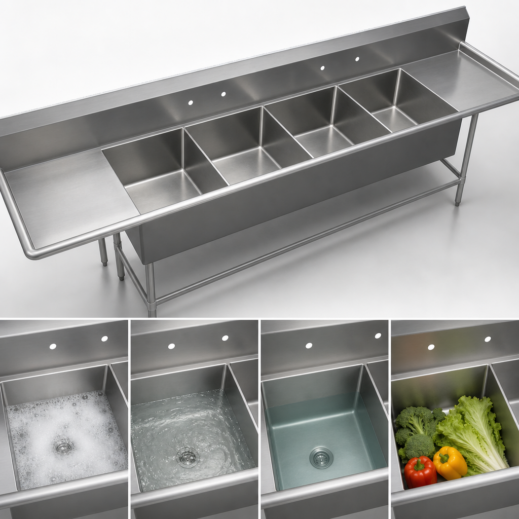 Four Large Compartments