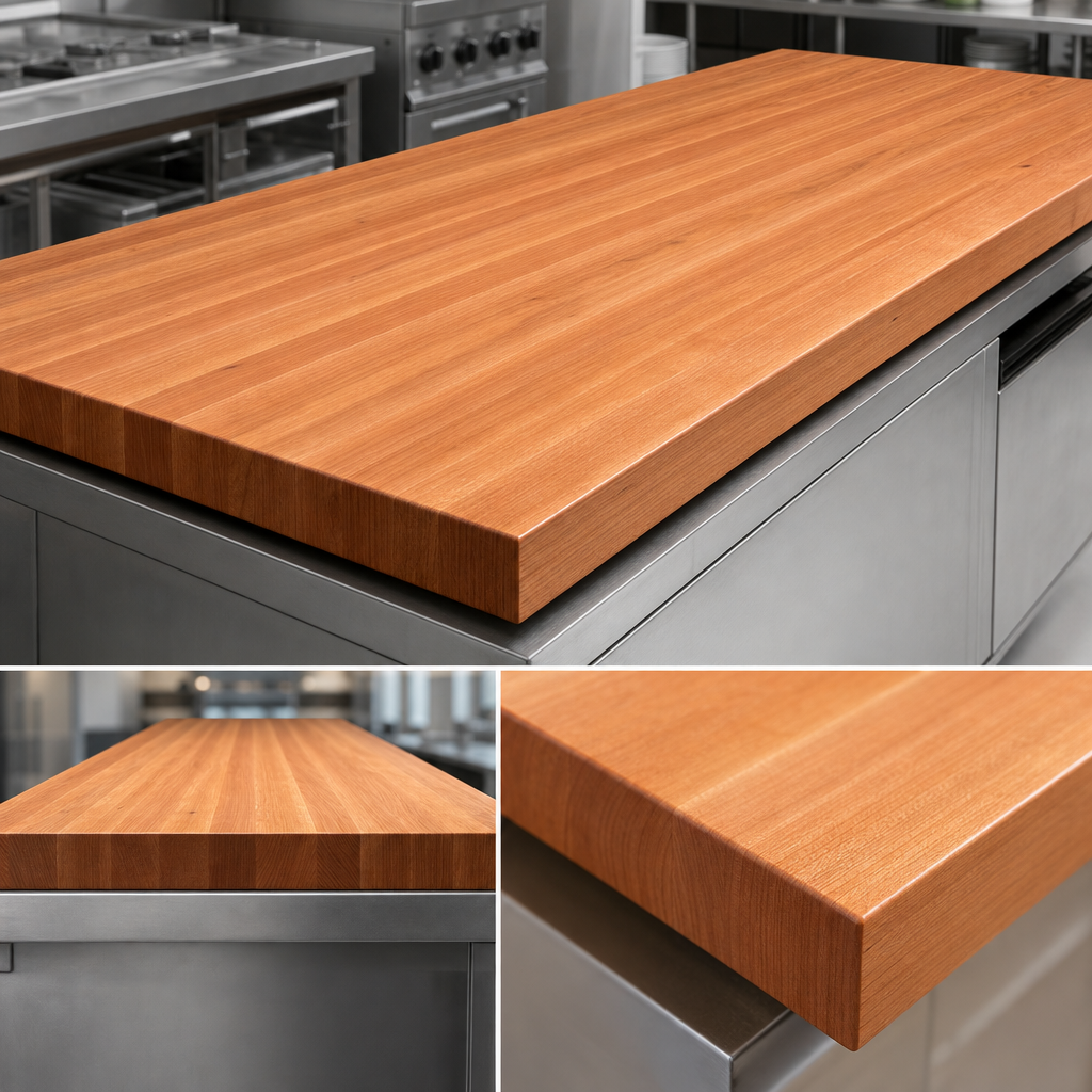 Full-Length Edge Grain Rails