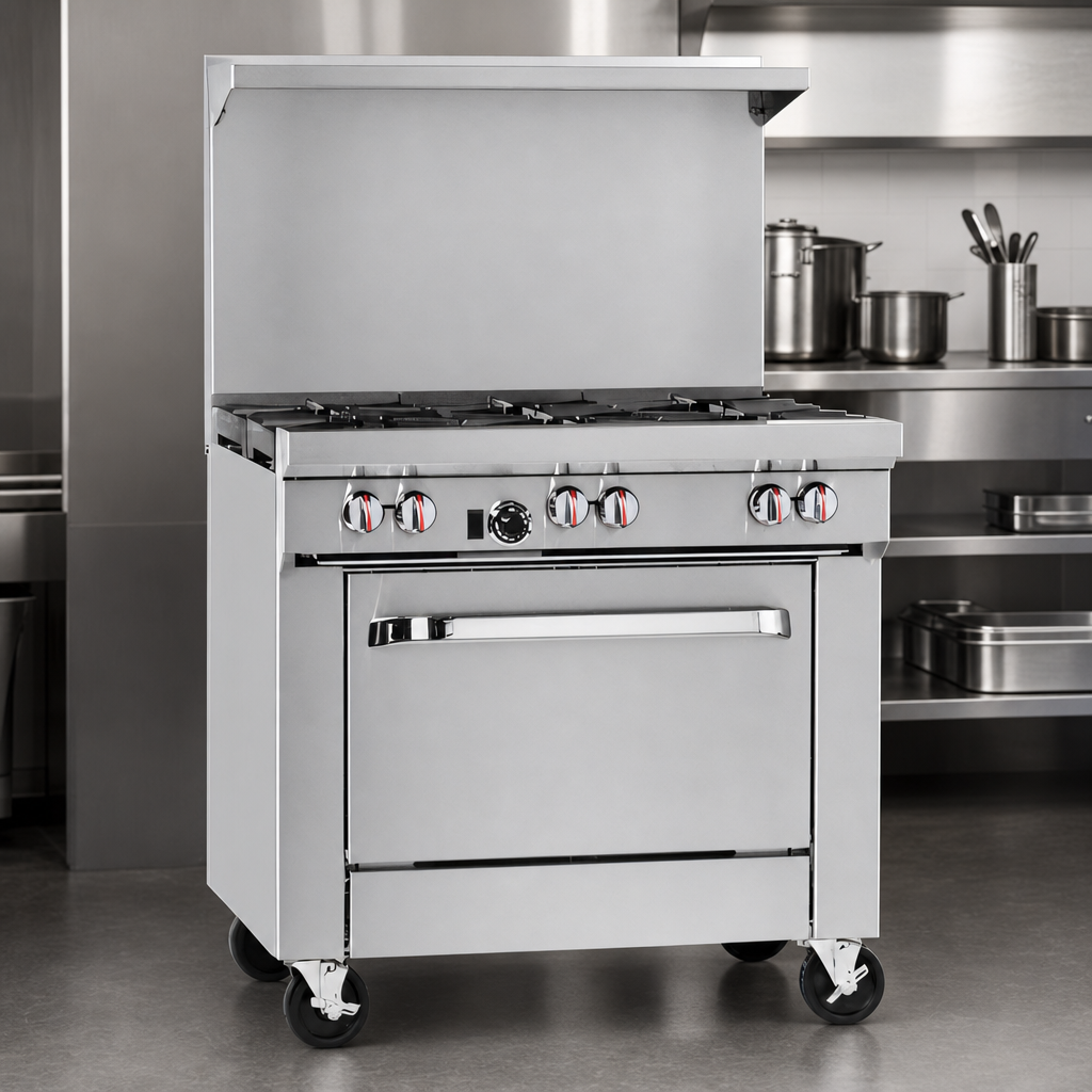36-Inch Gas Restaurant Range