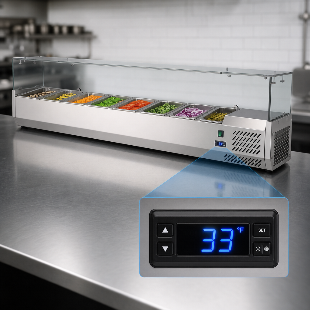 Digital Temperature Controls and Display