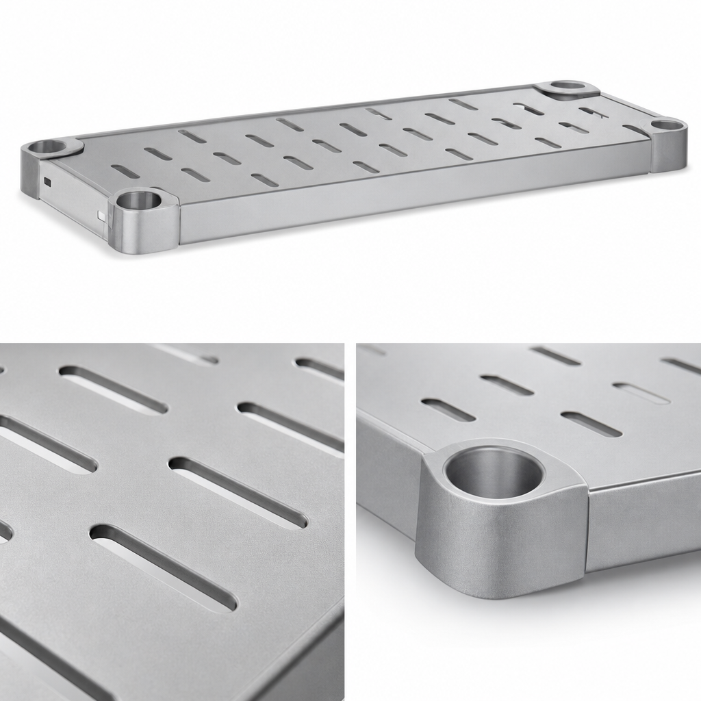 Die-Stamped Louvered Surface