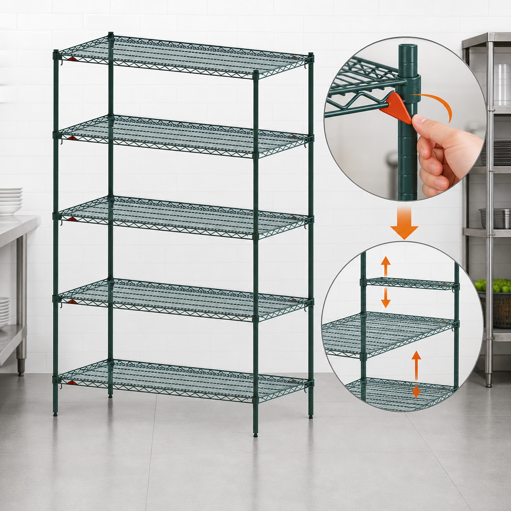 Super Adjustable Shelf System