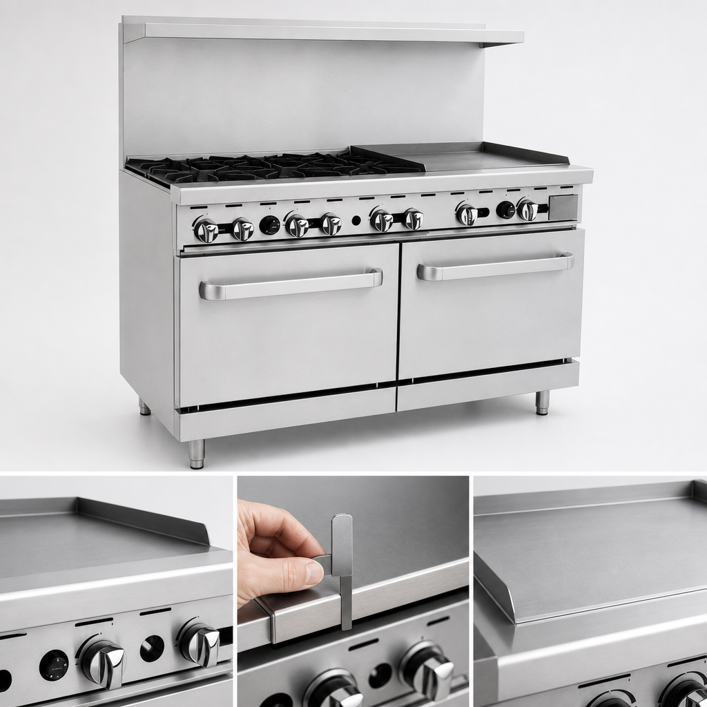Heavy-Duty Griddle Plate
