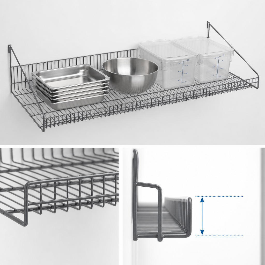 Built-In Retaining Edge