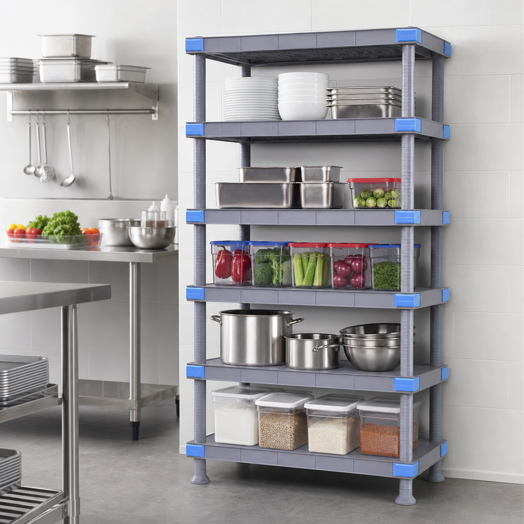 Five Solid Shelves