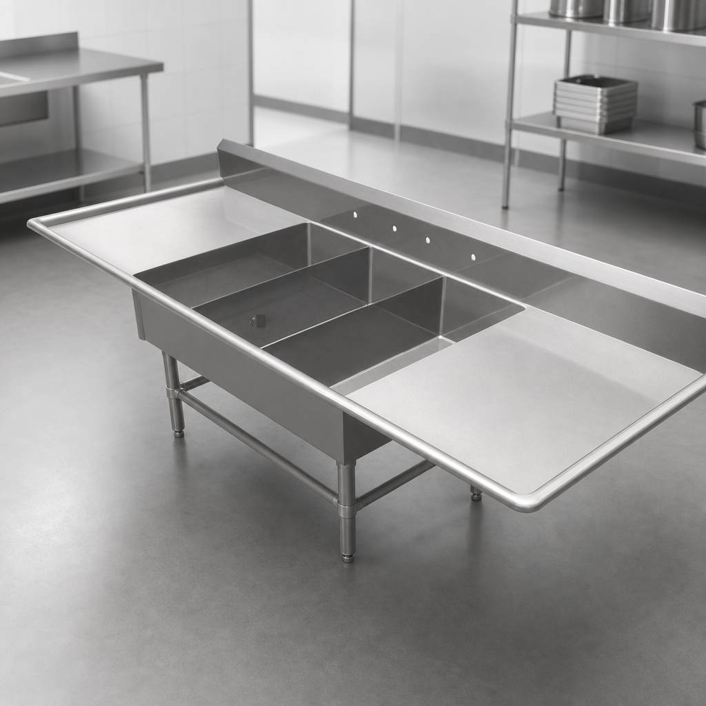 16-Gauge 300-Series Stainless Steel Construction