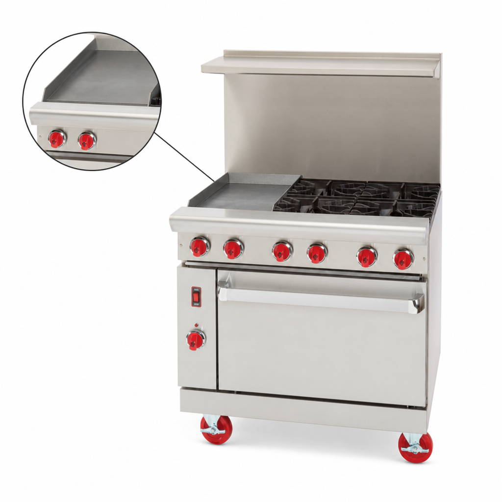 12-Inch Left Griddle