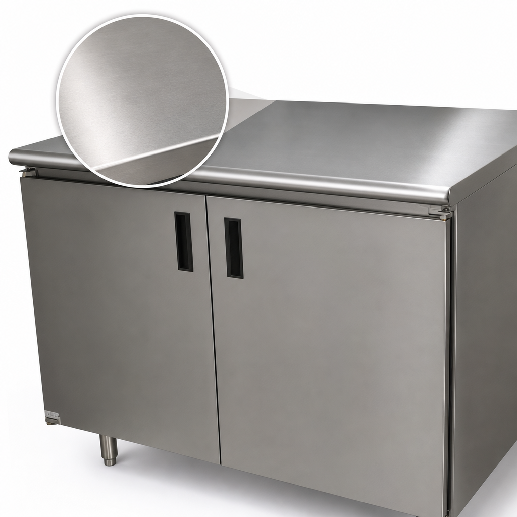 16 Gauge 304 Stainless Steel Top