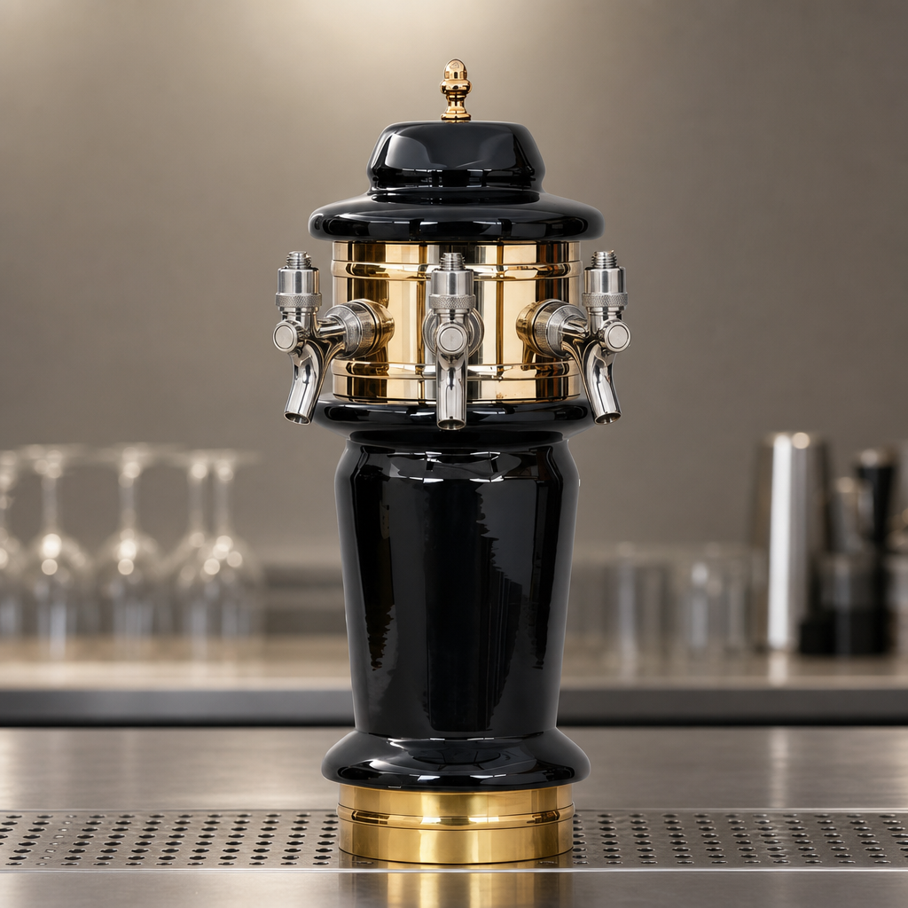Three-Faucet Tower