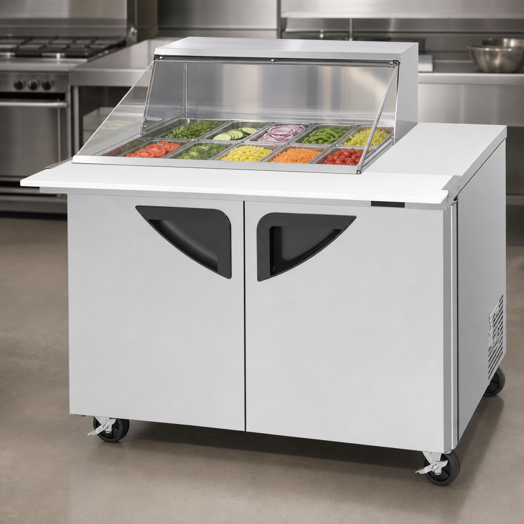 Clear Top With 12-Pan Opening