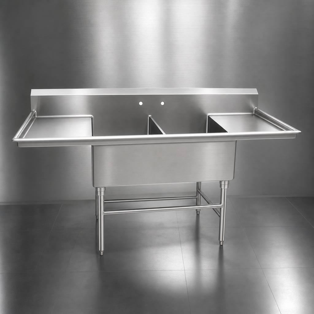 14 Gauge 304 Stainless Steel Construction