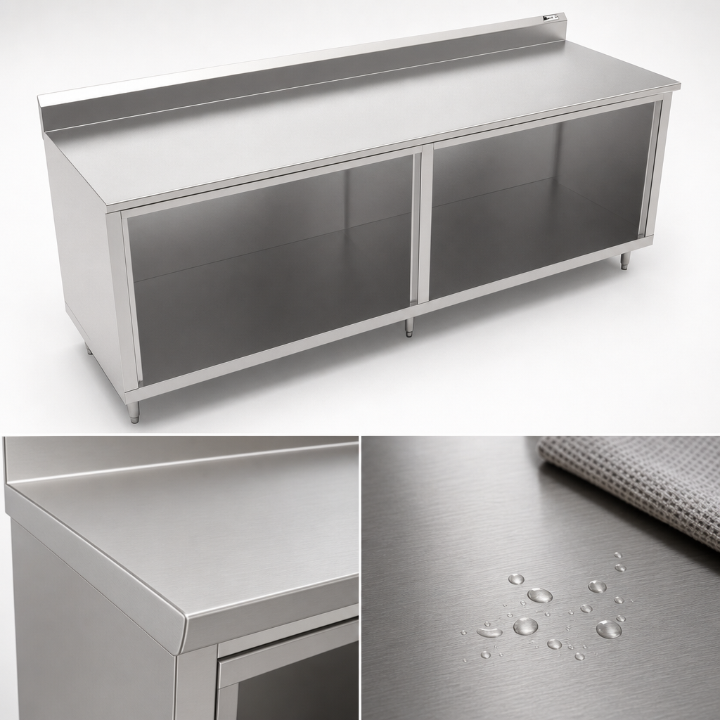 14-Gauge 300 Series Stainless Steel Top