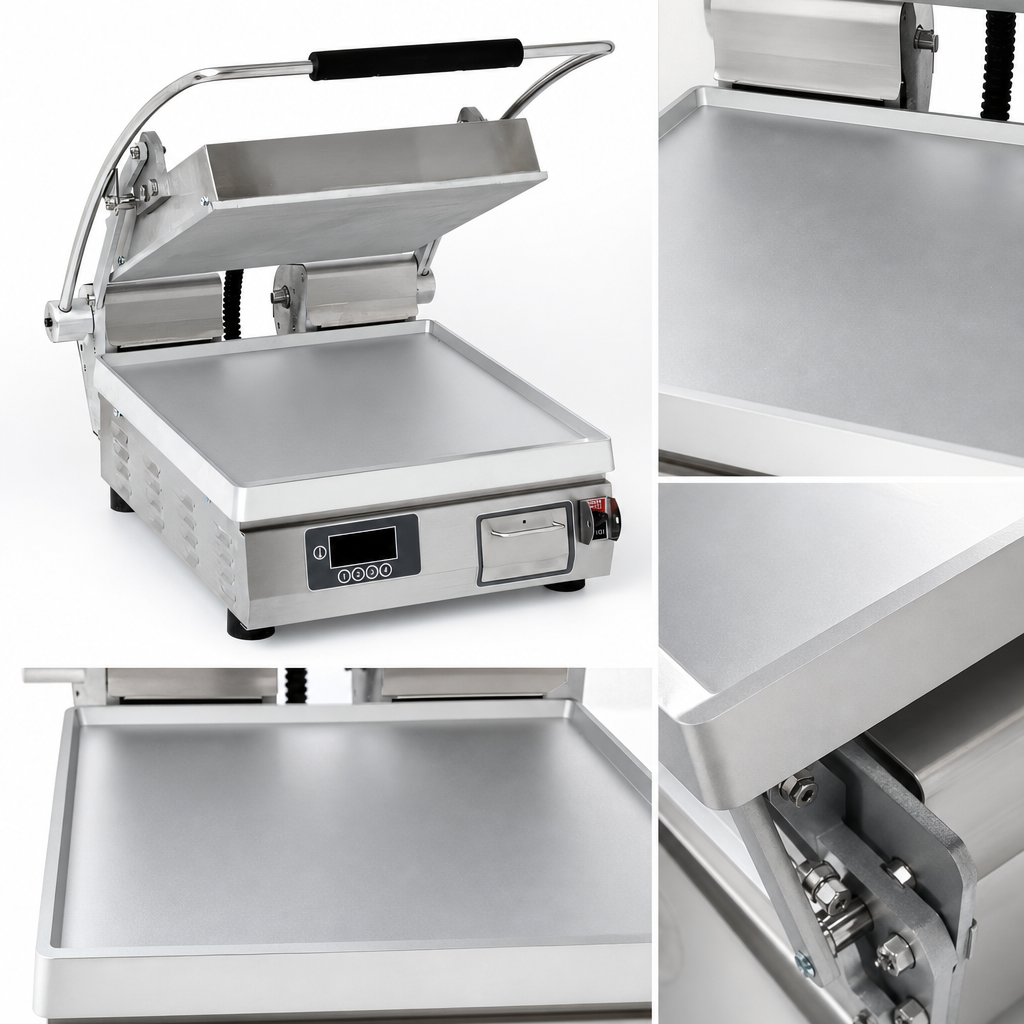 Smooth Aluminum Cooking Surface