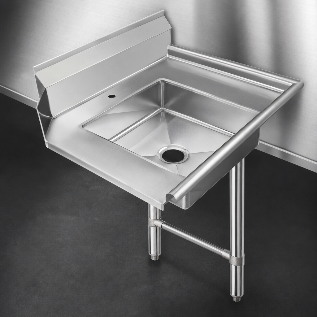 16-Gauge 304 Stainless Steel Top