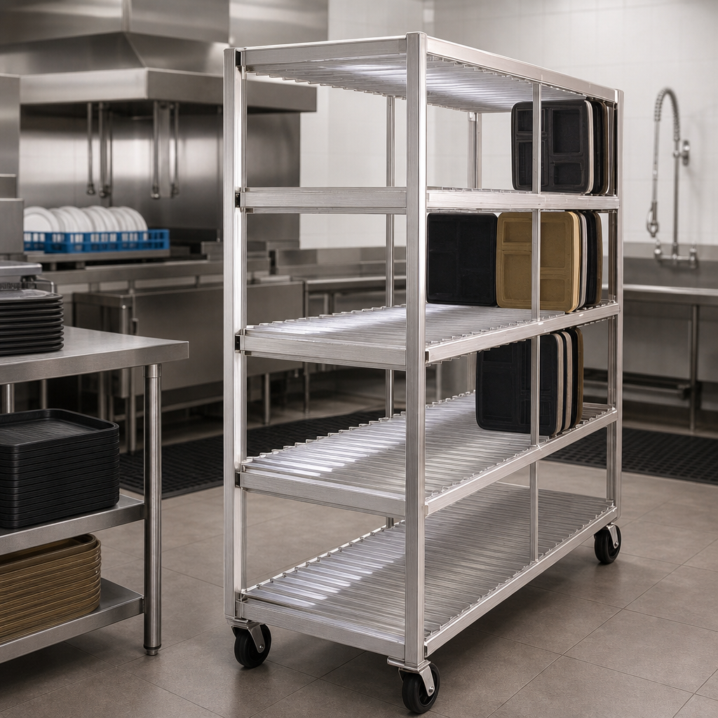 Four Tray Levels