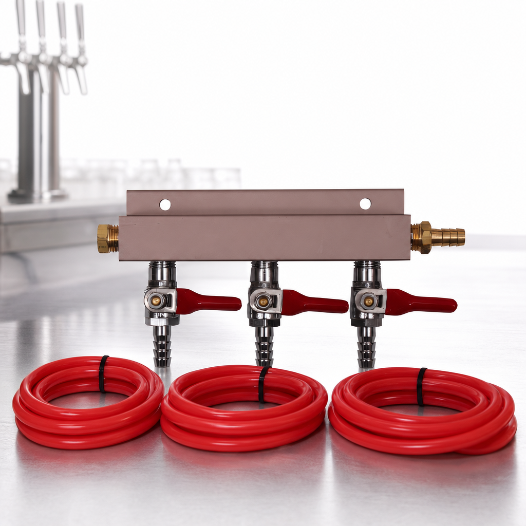 Red Gas Tubing Included
