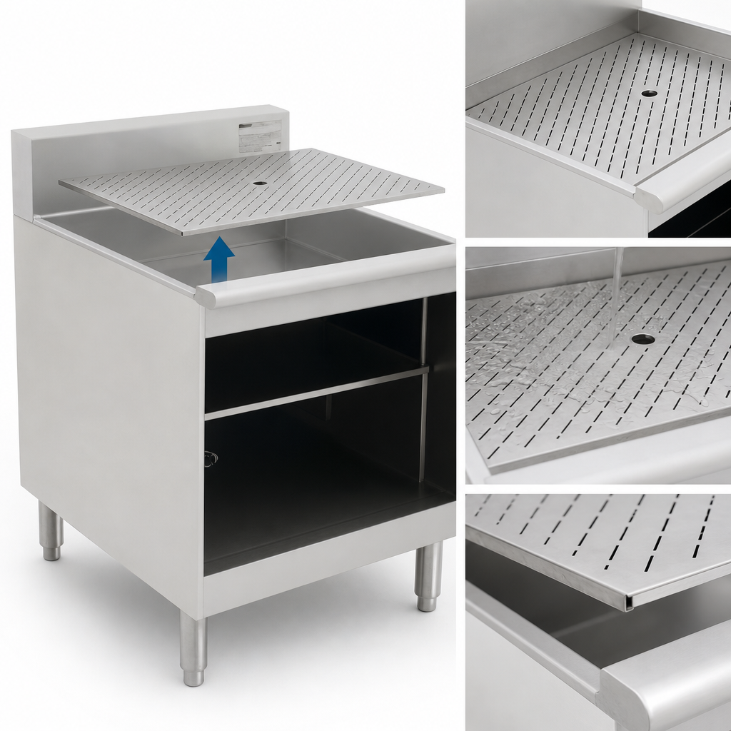 Removable Perforated Stainless Insert