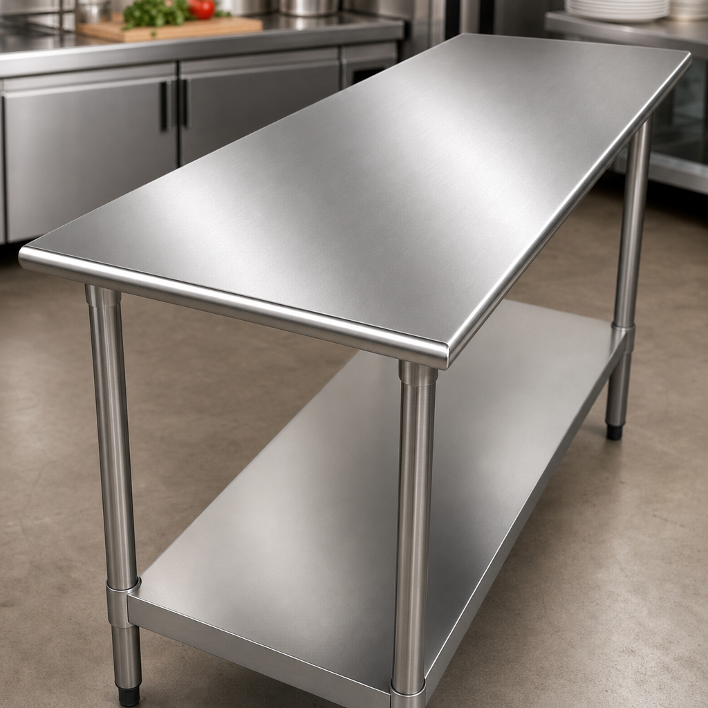 18-Gauge 430 Stainless Steel Top