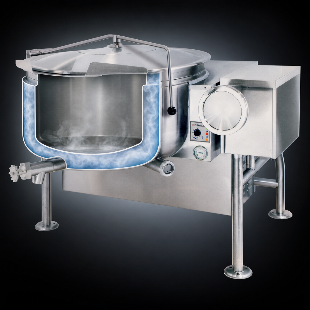 Fully Steam Jacketed Design