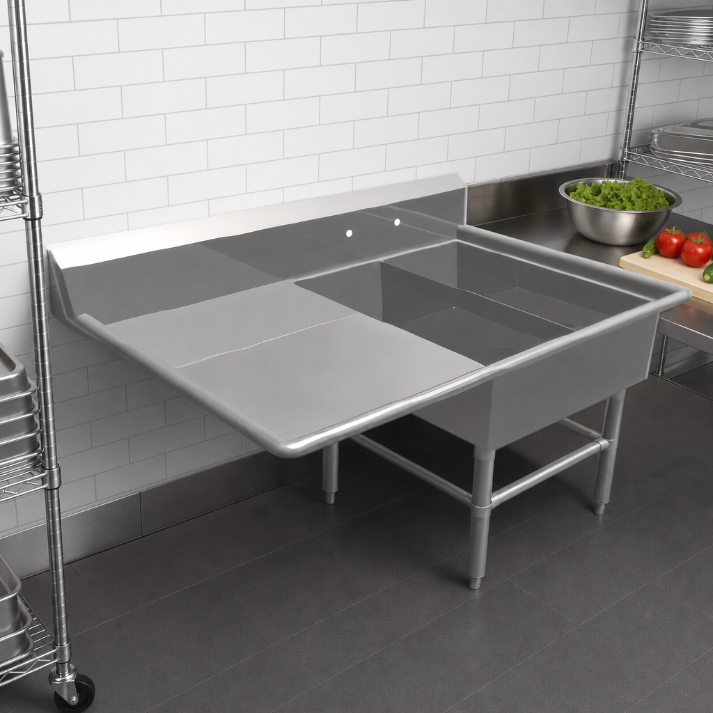 Two-Compartment Sink