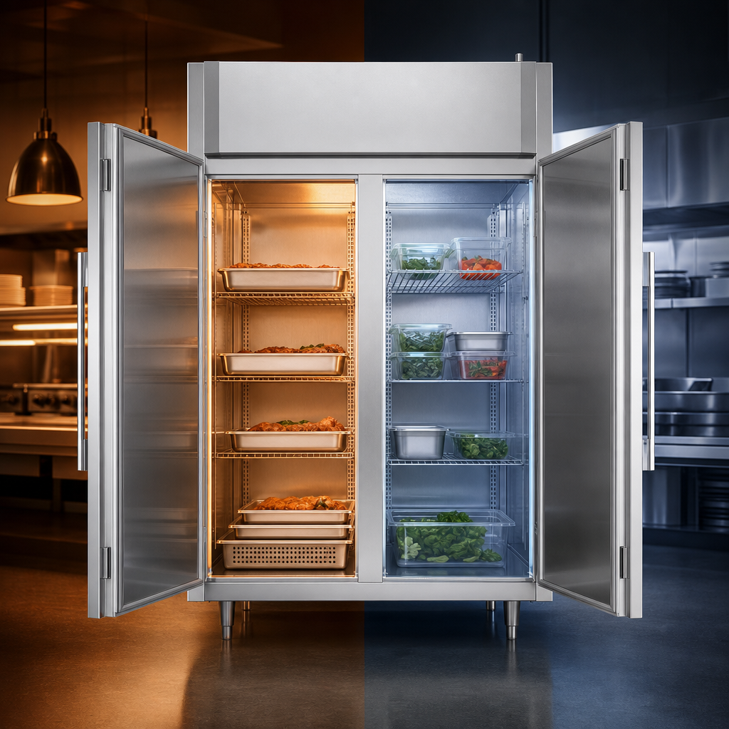 Dual-Temperature Pass-Thru Design