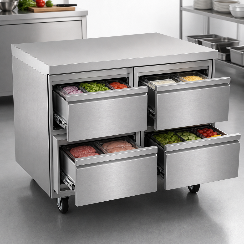 Four Drawer Access