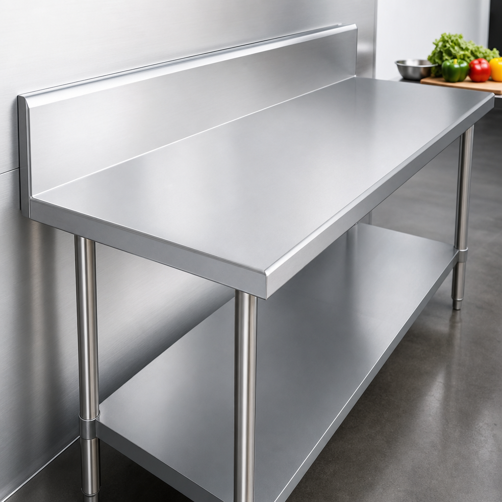 14-Gauge 300-Series Stainless Steel Top