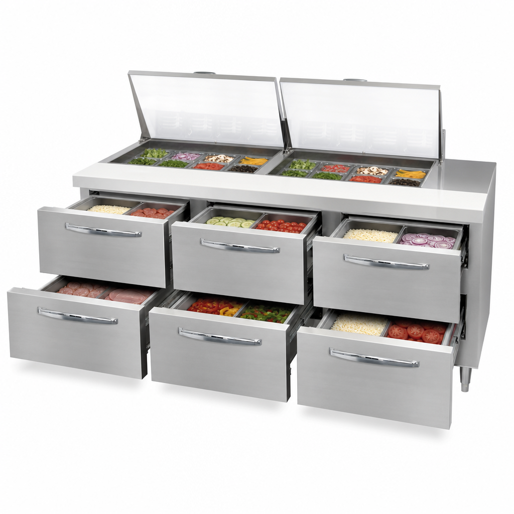 Spacious Drawer Storage