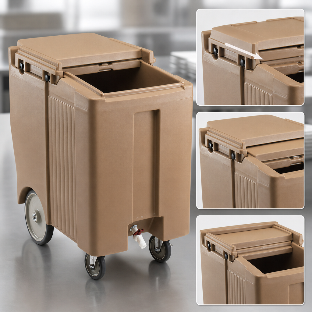 Sliding Lid Without Latches