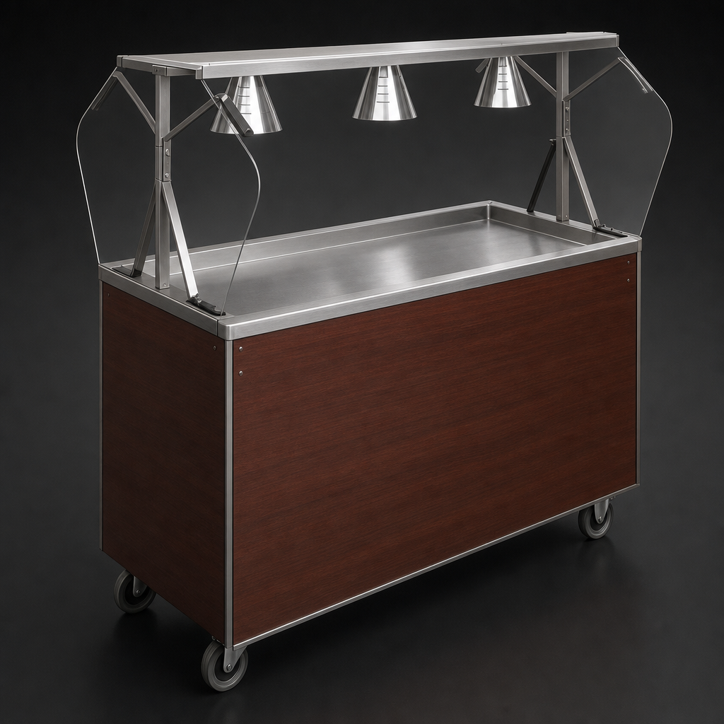 Seamless Stainless Steel Work Surface
