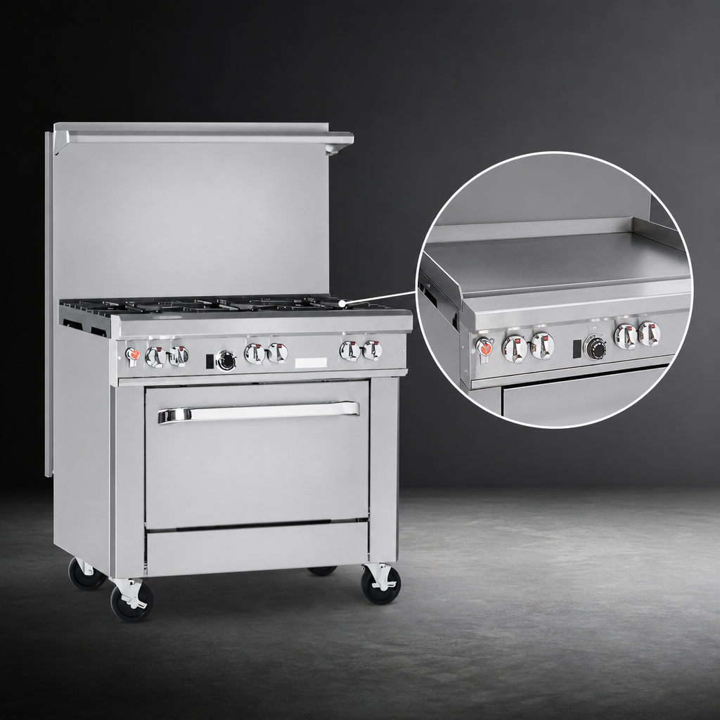 Thermostatic 36-Inch Griddle