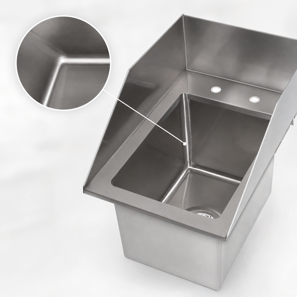 One-Piece Deep Drawn Bowl