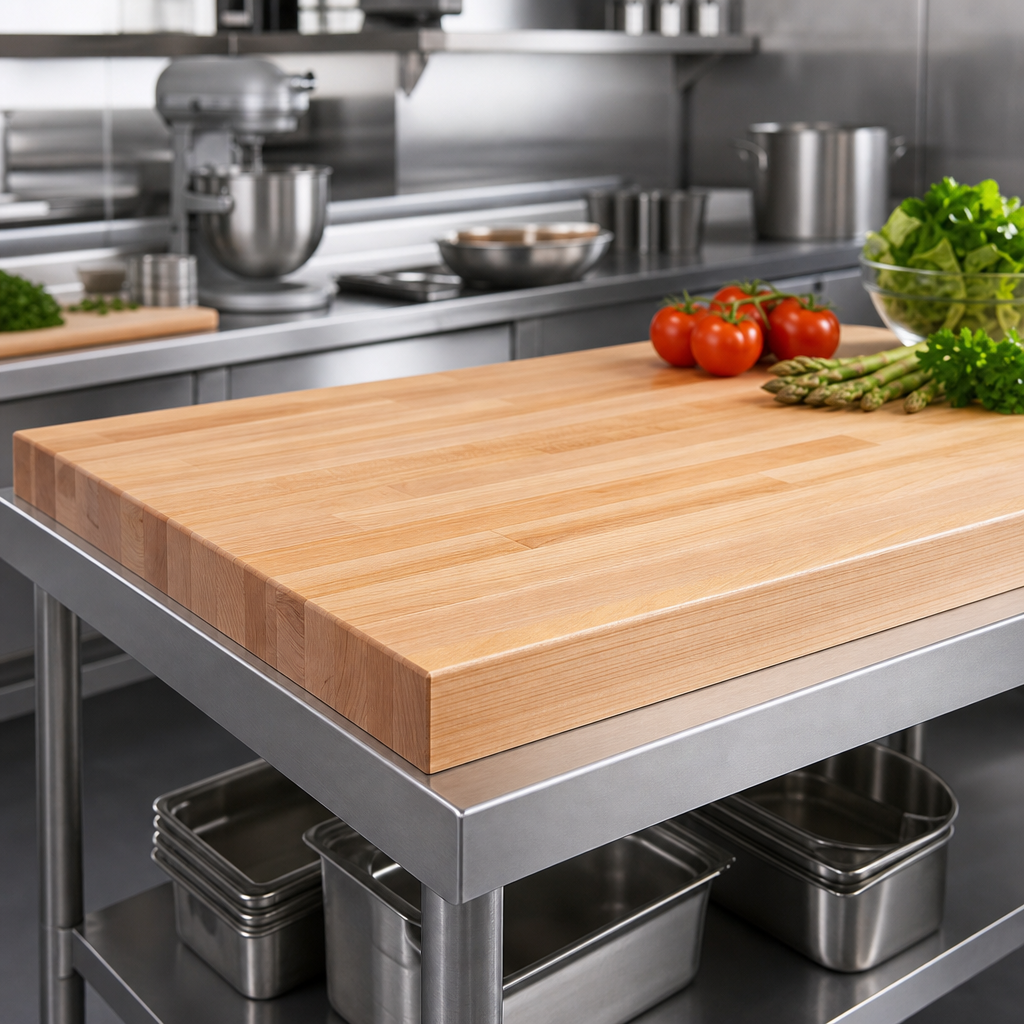 Edge Grain Flat Top