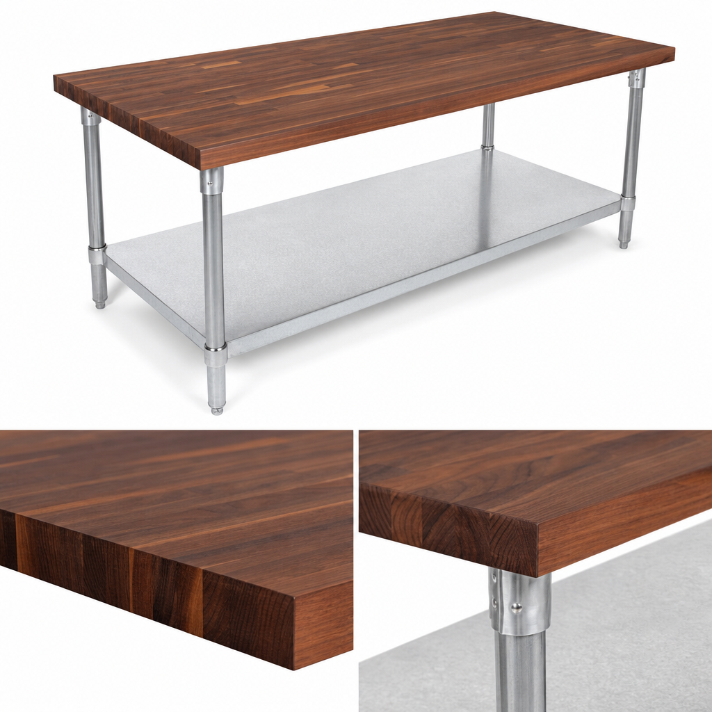 Edge Grain Flat Top