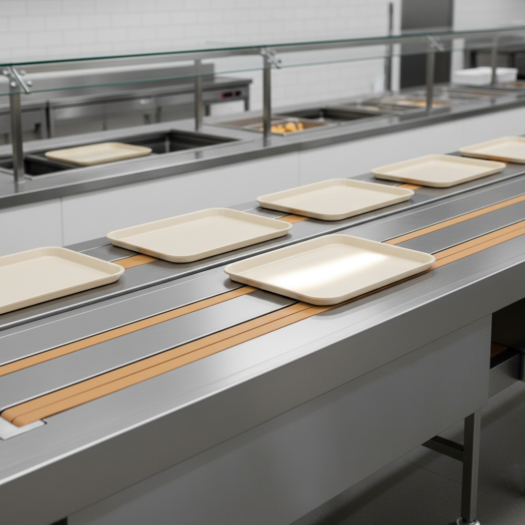 Experience the effortless movement of trays on the 'Air Glide' slider pan, designed for superior efficiency and smooth operation.