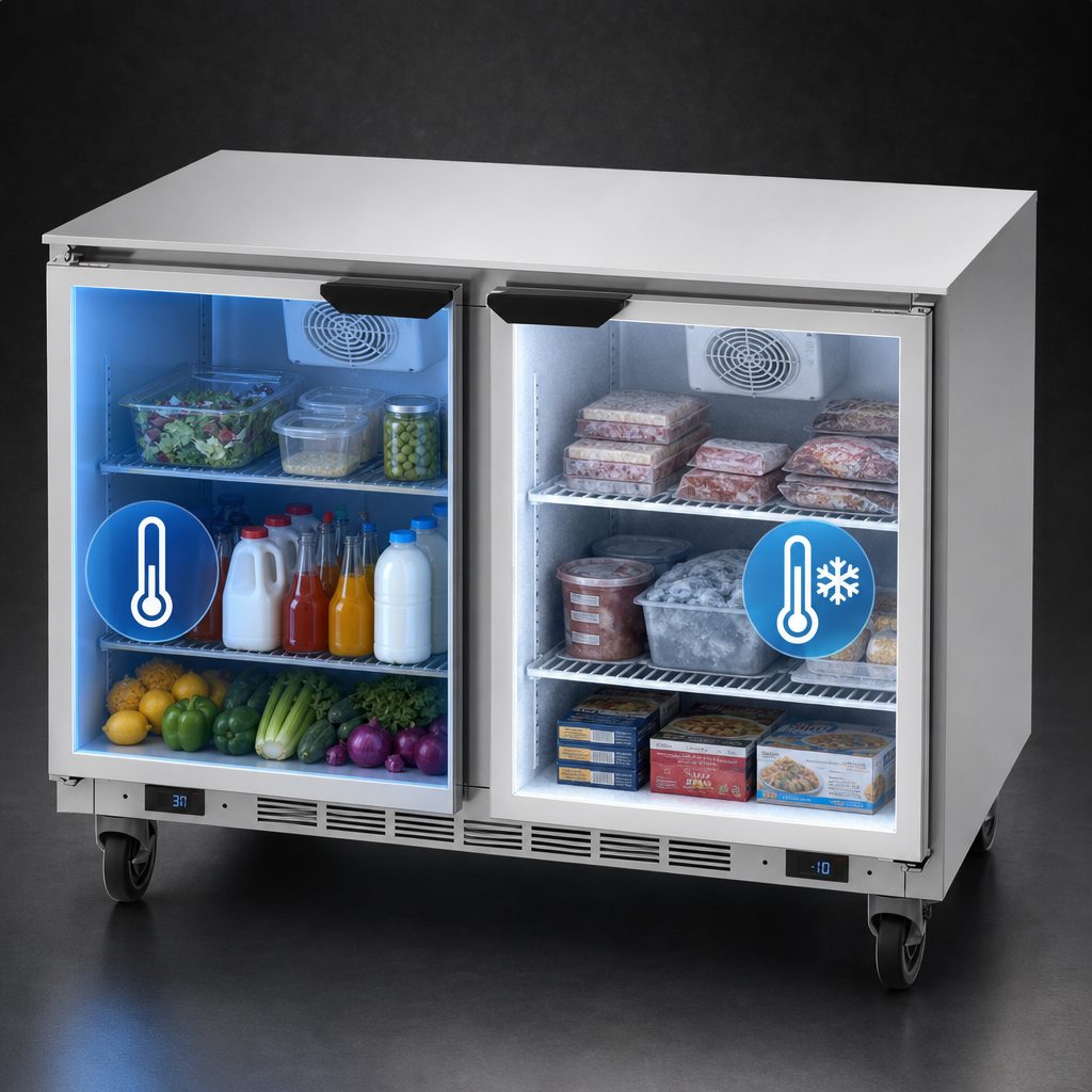 Dual Temperature Cabinet