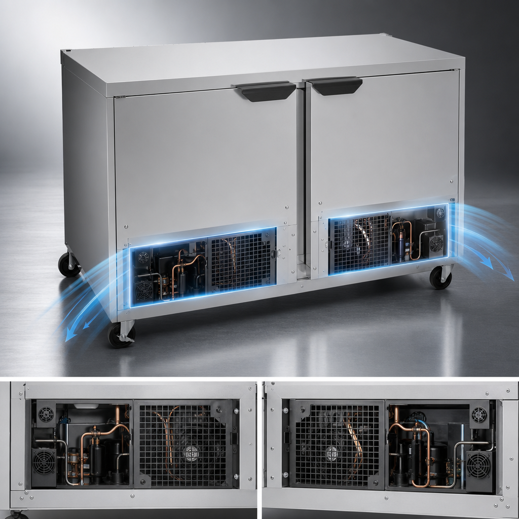 Rear-Mounted Self-Contained Refrigeration